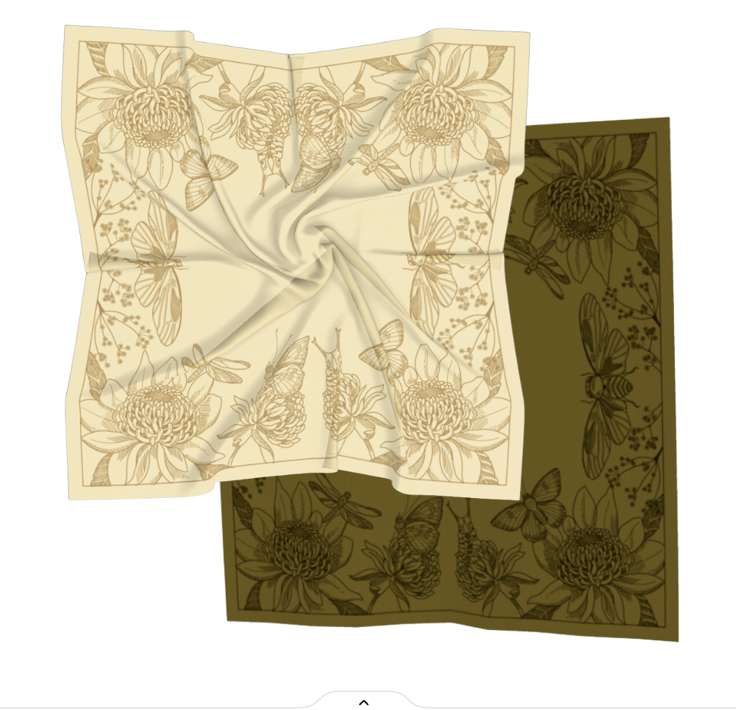 A&B Silk Scarf