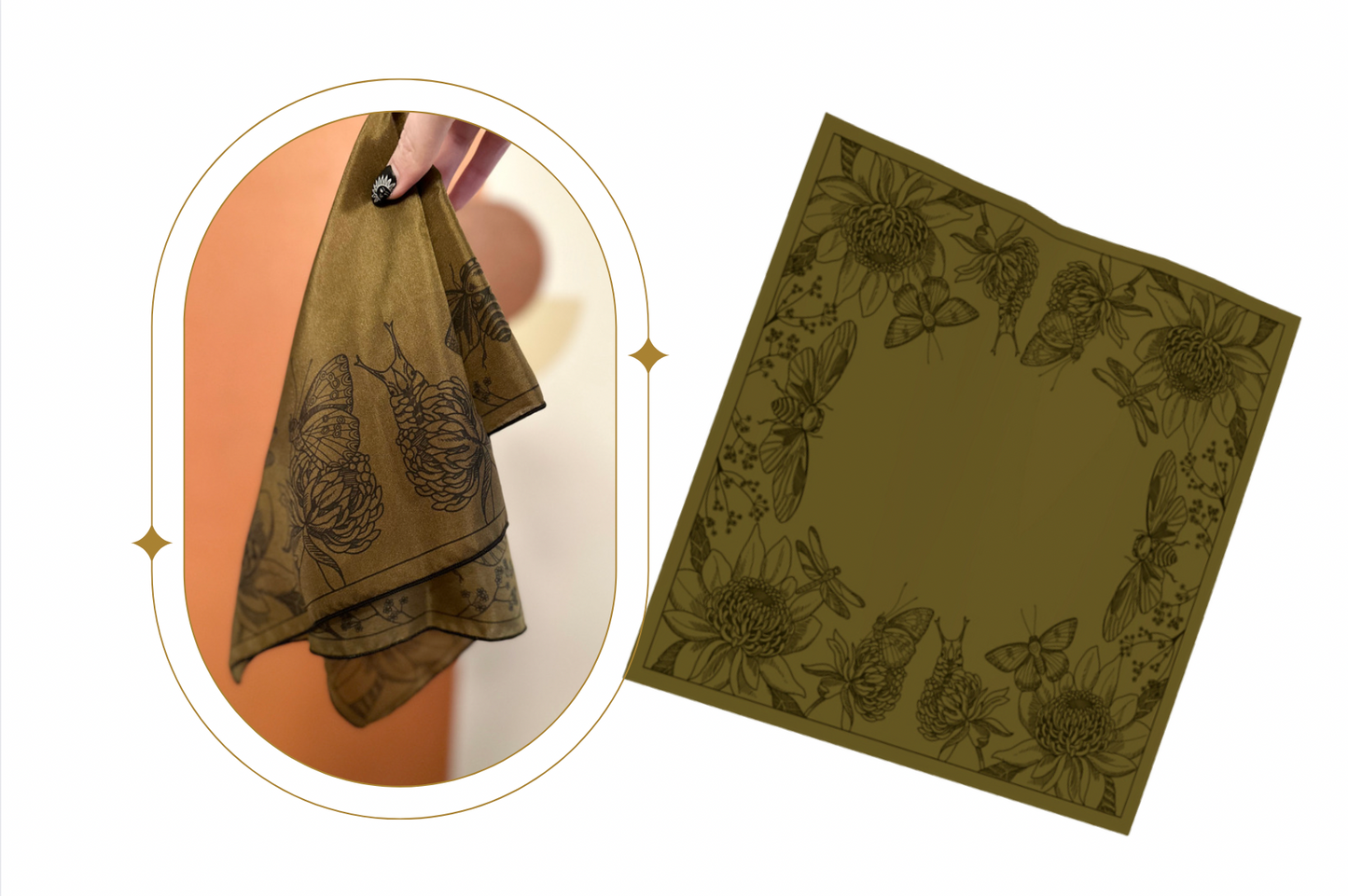 A&B Silk Scarf