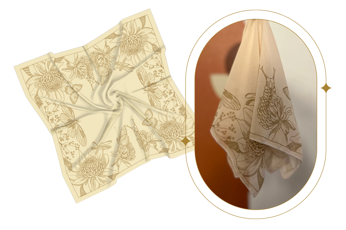 A&B Silk Scarf