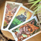 The Animal & Botanical Tarot Set + Zip Carry-all
